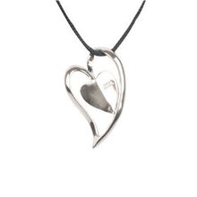 Kate Moss可美925銀吊墜 心心相印，定格不朽的優雅