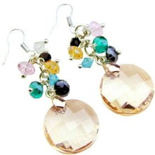 水晶之韻 韓版水晶耳墜0010的時尚魅力